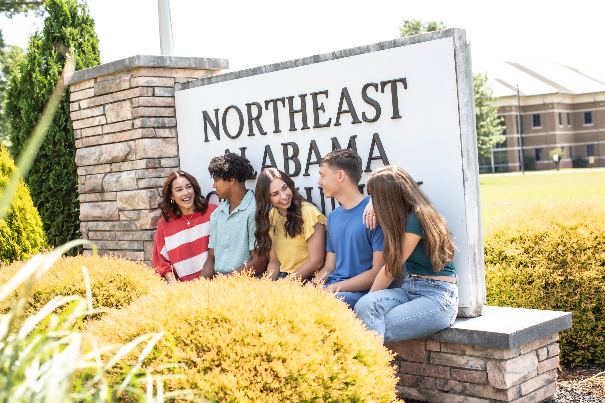 Northeast Alabama Community College Students.